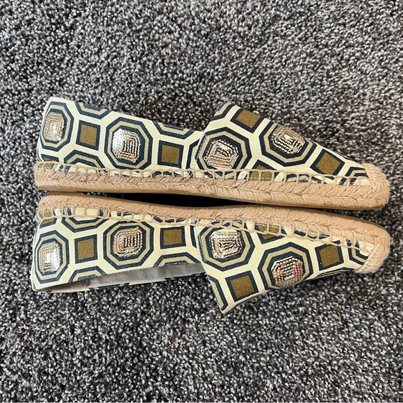 Tory Burch Cecily Embellished Sequin Espadrille Flats - Picture 5 of 10